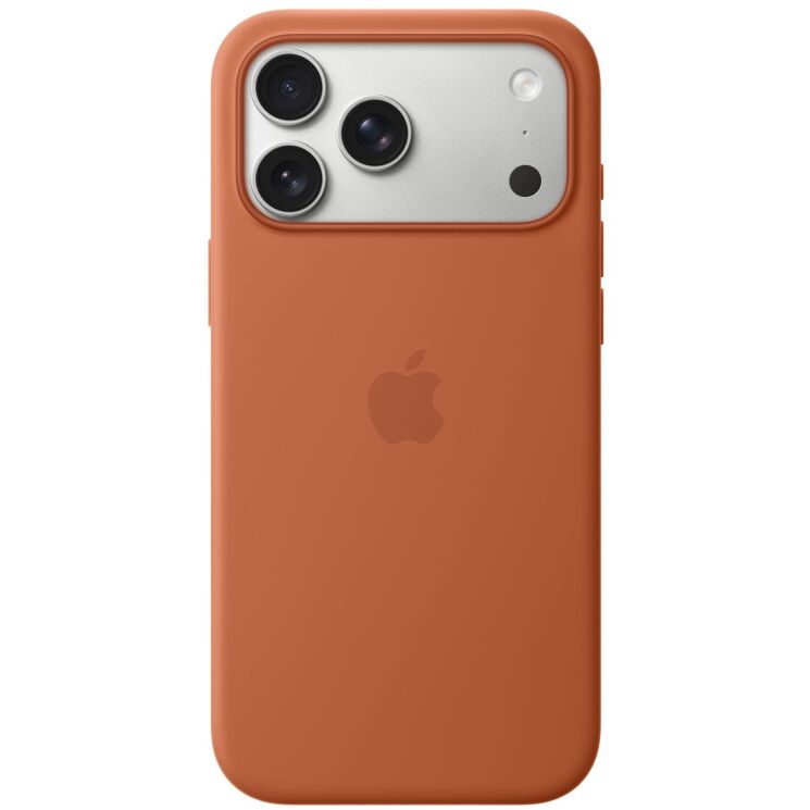 Оригінальний чохол Silicone Case with MagSafe для iPhone 17 Pro Max (MGFQ4) - Terra Cotta: фото 1 з 3