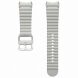 Оригинальный ремешок Sport Band (M/L) для Samsung Galaxy Watch 4 / 4 Classic / 5 / 5 Pro / 6 / 6 Classic / 7 / FE (ET-SNL31LSEGEU) - SILVER (358107S). Фото 2 из 3