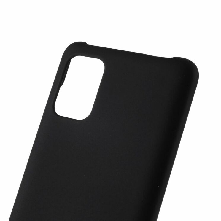 Пластиковый чехол Deexe Hard Shell для Samsung Galaxy A31 (A315) - Black: фото 4 из 7