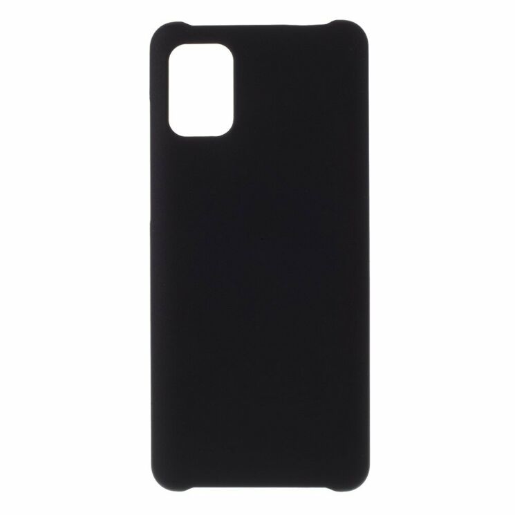 Пластиковый чехол Deexe Hard Shell для Samsung Galaxy A31 (A315) - Black: фото 1 из 7