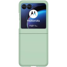 Пластиковый чехол Deexe Hard Shell (FF) для Motorola Razr 40 Ultra - Light Green: фото 1 из 7