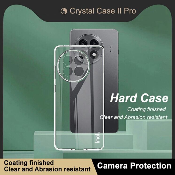 Пластиковый чехол IMAK Crystal II Pro для OnePlus 13R / Ace 5 / Ace 5 Pro - Transparent: фото 4 из 10