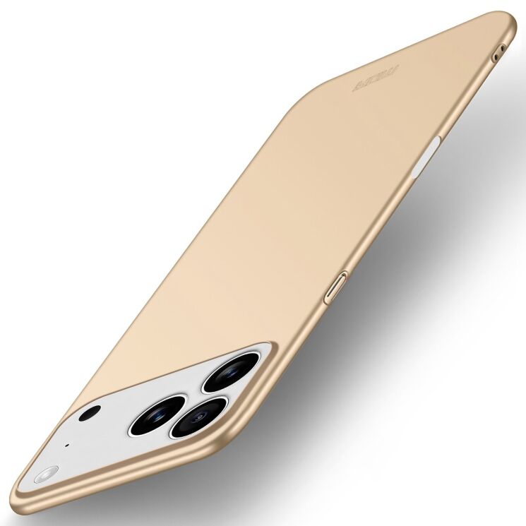 Пластиковий чохол MOFI Slim Shield для iPhone 18 Pro - Gold (423719F) Пластиковий чохол MOFI Slim Shield для iPhone 18 Pro - Gold: фото 1 з 9