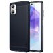 Силиконовый (TPU) чехол MOFI Carbon Fiber для Samsung Galaxy A06 (A065) - Blue (365104L). Фото 1 из 10