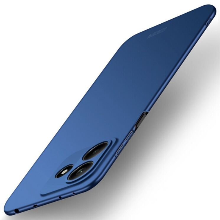 Пластиковый чехол MOFI Slim Shield для Xiaomi Redmi Note 14 5G - Blue: фото 1 из 9