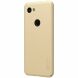 Пластиковый чехол NILLKIN Frosted Shield для Google Pixel 3a - Gold (218311F). Фото 2 из 17