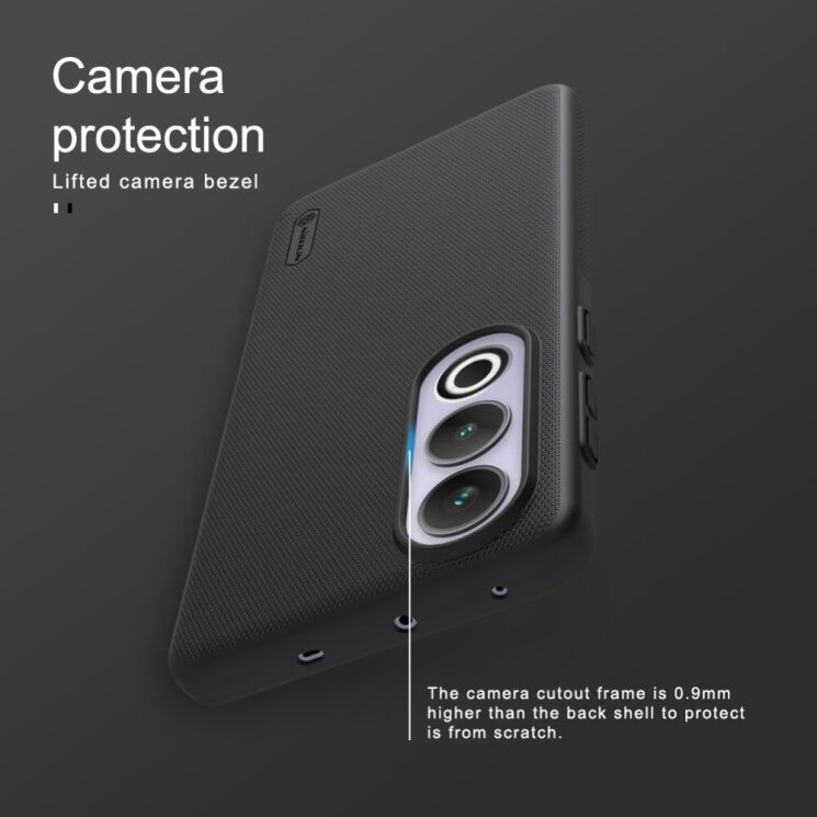 Пластиковый чехол NILLKIN Frosted Shield для OnePlus Ace 3V - Blue: фото 15 из 18