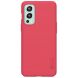 Пластиковый чехол NILLKIN Frosted Shield для OnePlus Nord 2 - Red (350726R). Фото 1 из 17