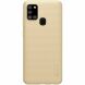 Пластиковий чохол NILLKIN Frosted Shield для Samsung Galaxy A21s (A217) - Gold (256035F). Фото 1 з 17