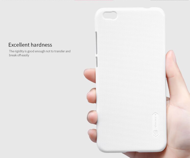 Пластиковий чохол NILLKIN Frosted Shield для Xiaomi Mi5c - White: фото 11 з 14