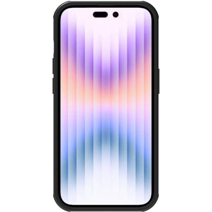 Пластиковий чохол NILLKIN Frosted Shield Pro Magnetic для Apple iPhone 14 Pro Max - Black: фото 4 з 17