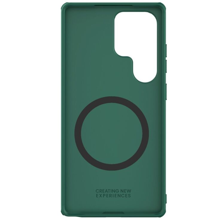 Пластиковый чехол NILLKIN Frosted Shield Pro Magnetic для Samsung Galaxy S25 Ultra (S938) - Green: фото 4 из 18