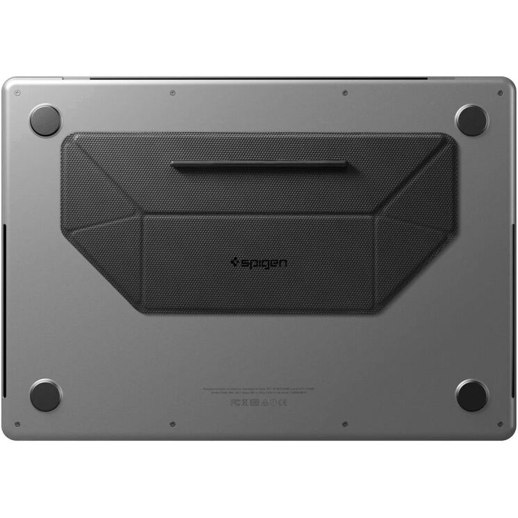 Підставка для ноутбуку Spigen Slim Fold Laptop Stand LD201-S3 (AMP10403) - Black: фото 6 з 16