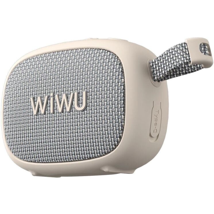 Портативная колонка WIWU H1 GO Fun - White (981394W) Портативная колонка WIWU H1 GO Fun - White: фото 3 из 6