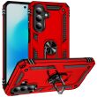 Противоударный чехол с подставкой Deexe Armor Case для Samsung Galaxy A27 (A276) - Red (408614R)
