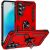 Противоударный чехол с подставкой Deexe Armor Case для Samsung Galaxy A27 (A276) - Red: фото 1 из 7