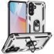 Противоударный чехол с подставкой Deexe Armor Case для Samsung Galaxy A37 (A376) - Silver (406027S). Фото 1 из 7