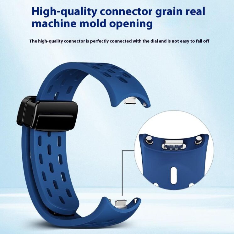 Ремінець Deexe Astra Strap для Xiaomi Mi Smart Band 8 / 9 - White: фото 4 з 9