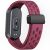 Ремінець Deexe Astra Strap для Xiaomi Mi Smart Band 8 / 9 - Wine Red: фото 1 з 9