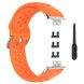 Ремешок Deexe Dot Style для Huawei Watch Fit - Orange (258711O). Фото 4 из 5