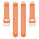 Ремешок Deexe Dot Style для Huawei Watch Fit - Orange (258711O). Фото 5 из 5