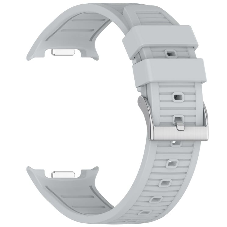 Ремінець Deexe Durable Strap для Samsung Galaxy Watch 8 (40/44mm) / 8 Classic - Light Grey: фото 3 з 6