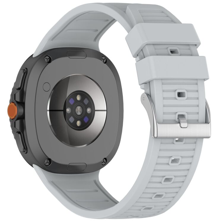 Ремінець Deexe Durable Strap для Samsung Galaxy Watch 8 (40/44mm) / 8 Classic - Light Grey: фото 1 з 6