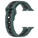 Ремешок Deexe Flex Series для Apple Watch 42 (Series 10) / 41 / 40 / SE 40 / 38 - Olive Green / Black (303614OB). Фото 2 из 6