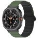 Ремінець Deexe Magnetic Band для Samsung Galaxy Watch Ultra - Army Green / Black (358021GB). Фото 2 з 7