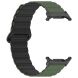 Ремінець Deexe Magnetic Band для Samsung Galaxy Watch Ultra - Army Green / Black (358021GB). Фото 4 з 7