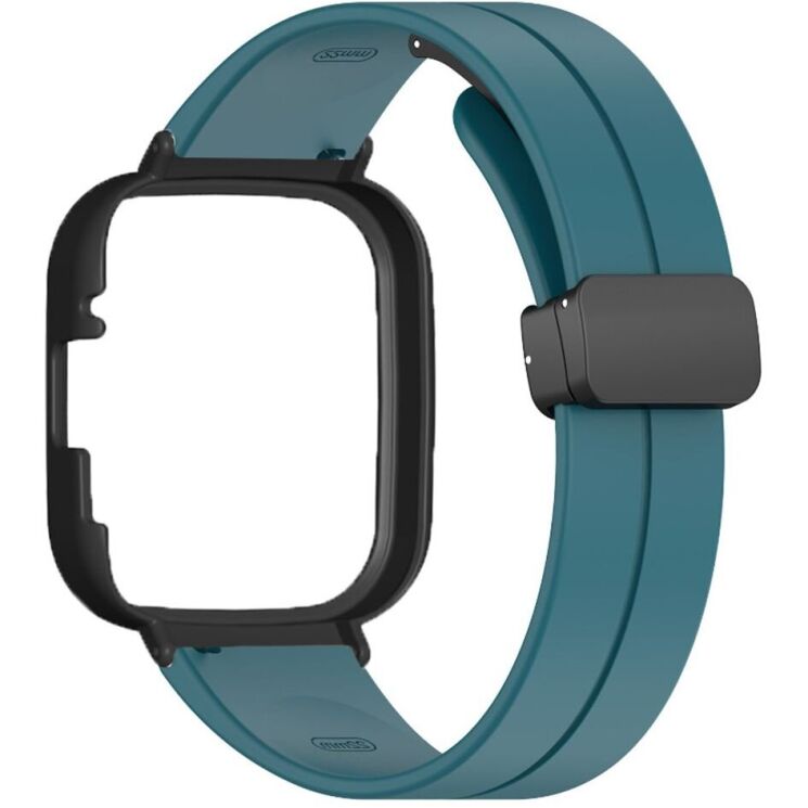 Ремінець Deexe Magnetic Braselet для Xiaomi Redmi Watch 3 - Rock Cyan: фото 3 з 3
