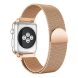 Ремешок Deexe Milanese Stainless Steel для Apple Watch 38 / 40 / SE 40 / 41 mm - Champagne Gold (251838F). Фото 2 из 4