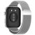 Ремінець Deexe Milanese Stainless Steel для Huawei Watch Fit 3 - Silver: фото 1 з 8