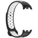 Ремешок Deexe Dual Color для Xiaomi Mi Smart Band 8 / 9 - Black / White (326043BW). Фото 3 из 7
