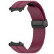 Ремінець Deexe Soft Line для Xiaomi Amazfit T-ReX 3 - Wine Red (382700WR). Фото 2 з 3