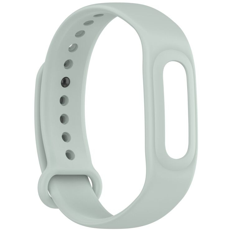 Ремінець Deexe Soft Silicone для Google Fitbit Air - Fog Grey: фото 4 з 8