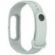 Ремінець Deexe Soft Silicone для Google Fitbit Air - Fog Grey (258006H). Фото 3 з 8