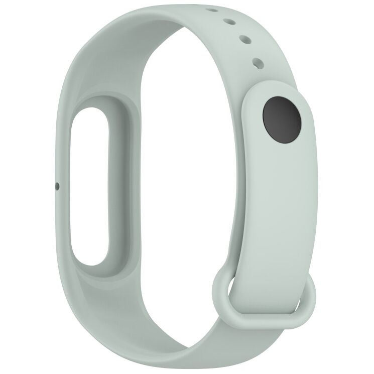 Ремінець Deexe Soft Silicone для Google Fitbit Air - Fog Grey: фото 3 з 8