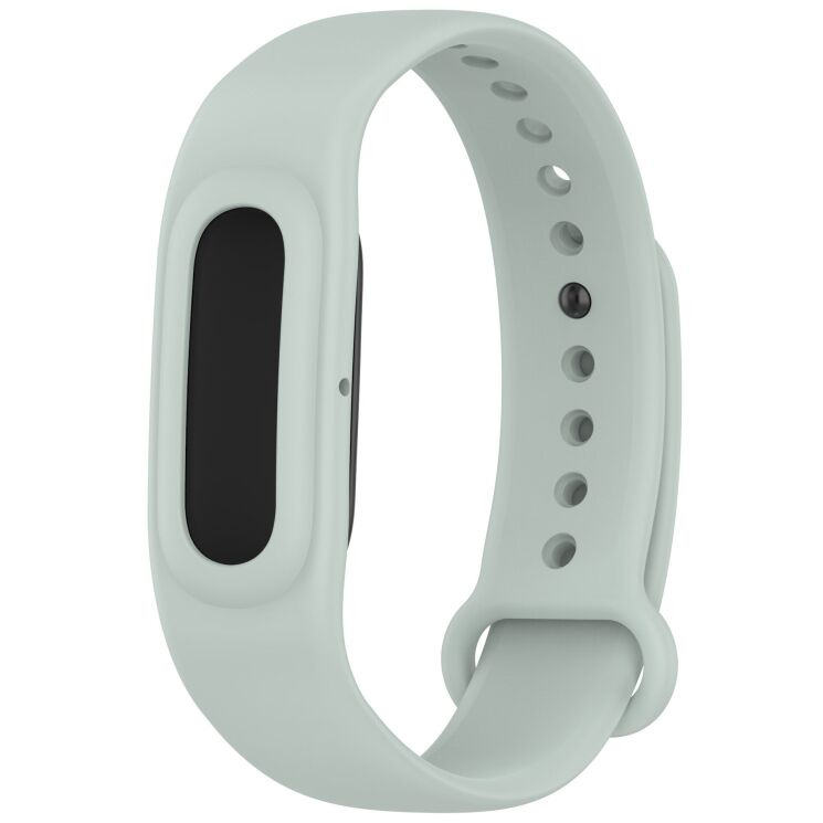 Ремінець Deexe Soft Silicone для Google Fitbit Air - Fog Grey: фото 1 з 8