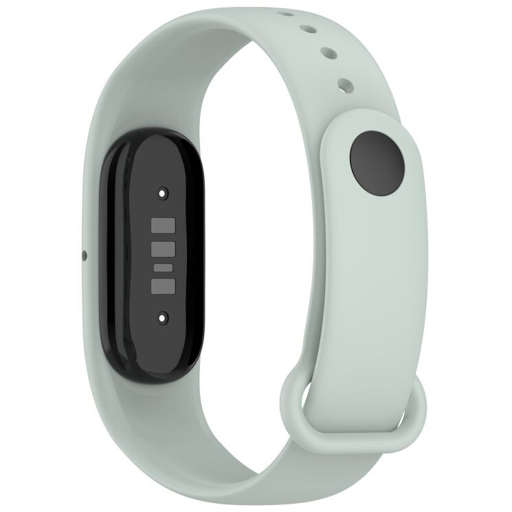 Ремінець Deexe Soft Silicone для Google Fitbit Air - Fog Grey: фото 2 з 8