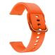 Ремешок Deexe Soft Silicone для&nbsp; Samsung Galaxy Watch 3 (41mm) - Orange (235407O). Фото 2 из 4