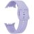 Ремешок Deexe Soft Silicone для Samsung Galaxy Watch 8 (40/44mm) / 8 Classic - Purple: фото 1 из 6