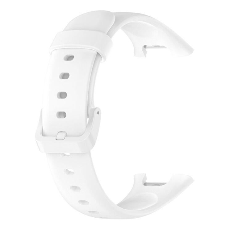 Ремешок Deexe Soft Silicone для Xiaomi Mi Band 7 Pro - White: фото 3 из 7