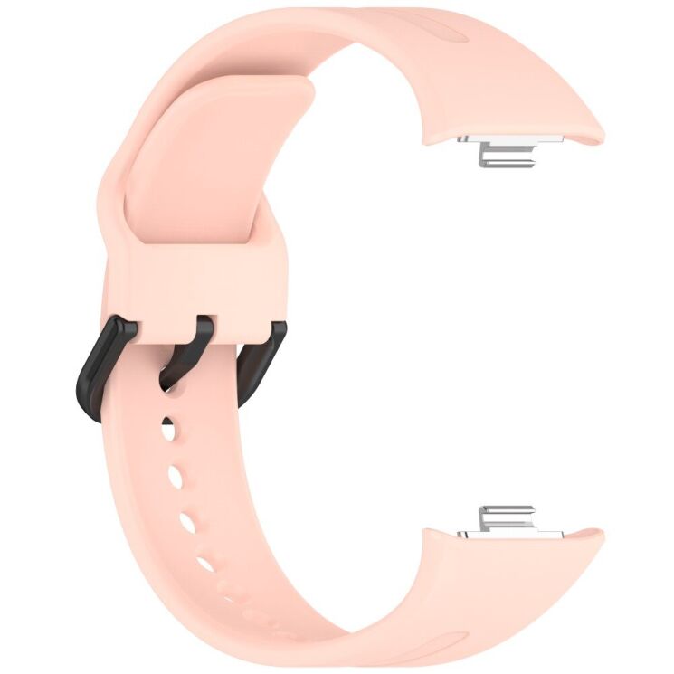 Ремешок Deexe Soft Silicone для Xiaomi Redmi Watch 4 / 5 / Mi Smart Band 8 Pro / Band 9 Pro - Light Pink: фото 3 из 9