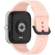 Ремінець Deexe Soft Silicone для Xiaomi Redmi Watch 4 / 5 / Mi Smart Band 8 Pro / Band 9 Pro - Light Pink: фото 1 з 9