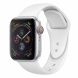 Ремешок Deexe Soft Touch для Apple Watch 46 / 45 / 44 / SE 44 / 42 (Series 1-3) / Ultra / Ultra 2 - White (251332W). Фото 2 из 3