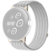 Ремешок Deexe Soft Weave для Google Pixel Watch 4 / 3 / 2 / 1 (41mm) - Grey: фото 1 из 5