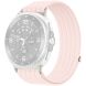 Ремешок Deexe Soft Weave для Samsung Galaxy Watch 8 (40/44mm) / 8 Classic - Pink (384035P). Фото 1 из 5