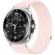 Ремешок Deexe Soft Weave для Samsung Galaxy Watch 8 (40/44mm) / 8 Classic - Pink (384035P). Фото 2 из 5