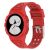 Ремінець Deexe Solid Color для Samsung Galaxy Watch 4 / 5 (40mm) - Red: фото 1 з 6